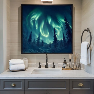 Aurora Lights Painting